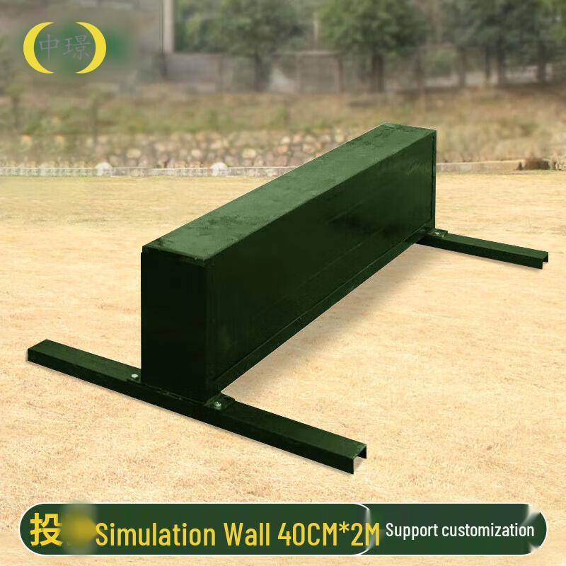 Outdoor Throwing Training Simulated Wall