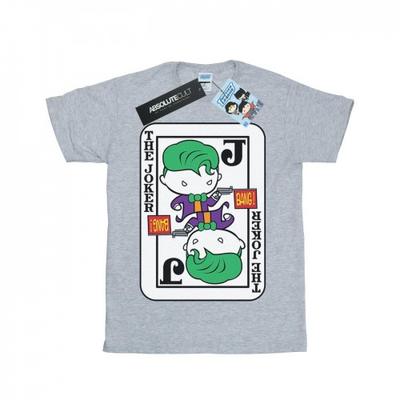 Camiseta de baralho Chibi Joker para meninos