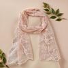 Retro Summer Sunscreen Shawl Korean Version Silk Headband Literary Women's Lace Scarf