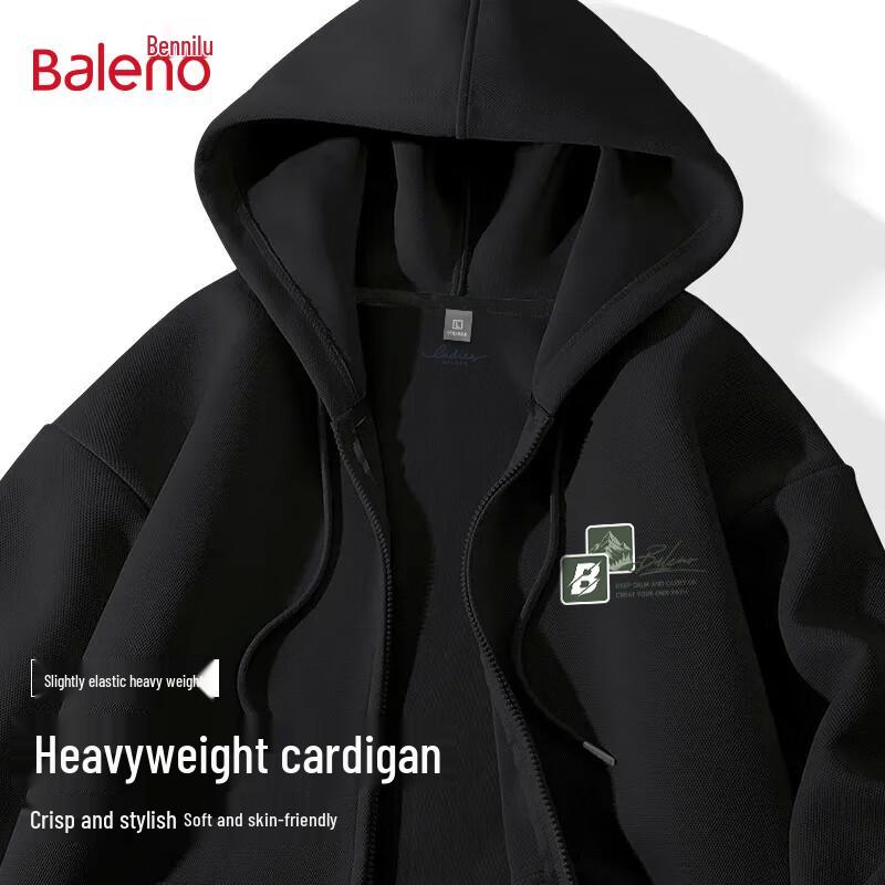 

Baleno Men s Zipper Hooded Sweatshirt L