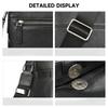 Fashionable and Simple Single-shoulder Bag Genuine Leather Casual Vertical Trendy Crossbody Bag Business Light Small Crossbody Bag