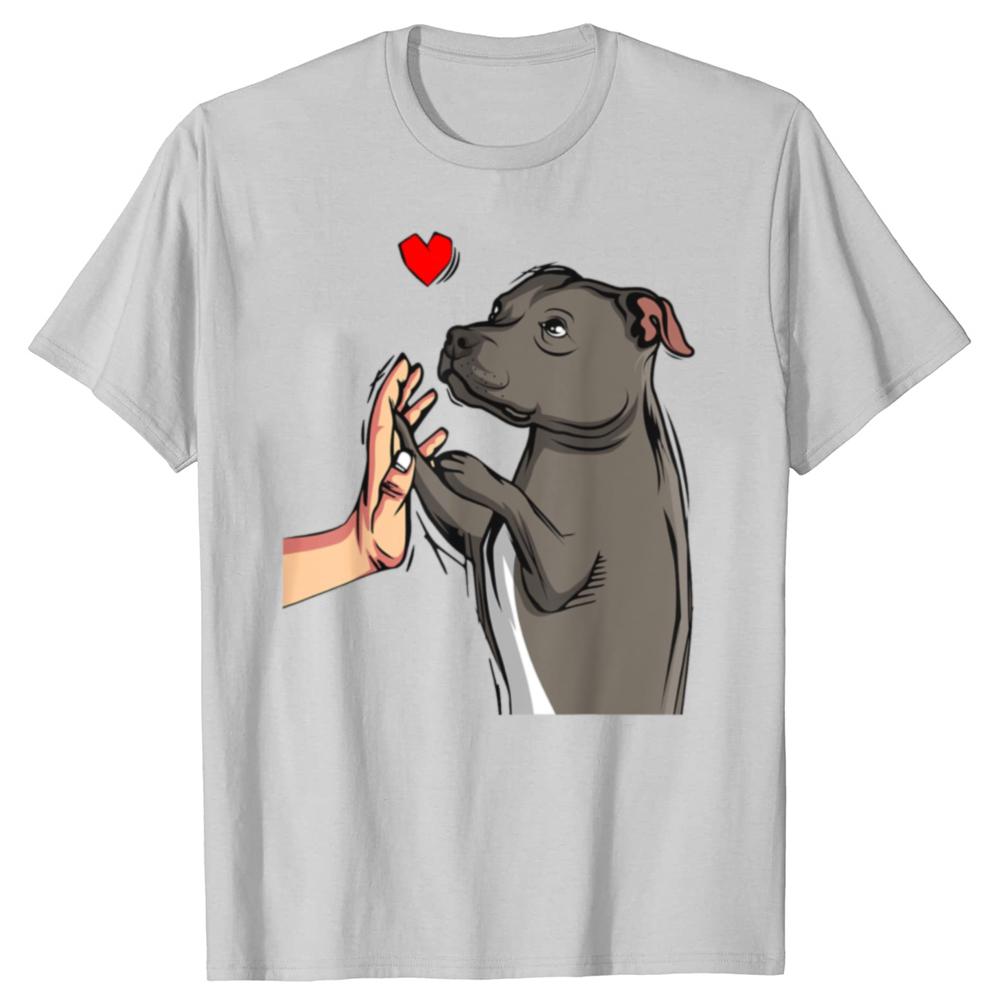 Funny Staffordshire Bull Terrier Love Dog Mom Graphic Tshirts Men Fashion Casual Tshirt 100 Cotton Loose Oversized T Shirt