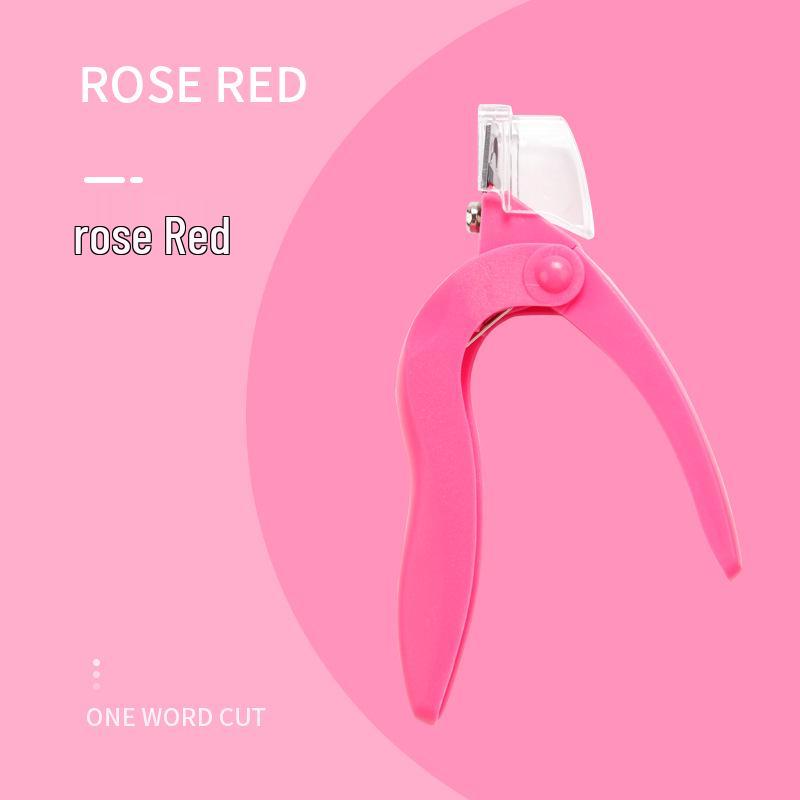 

Multifunctional U-Shaped Nail Art Scissors for French False Nails - Round & Square Manicure Tools