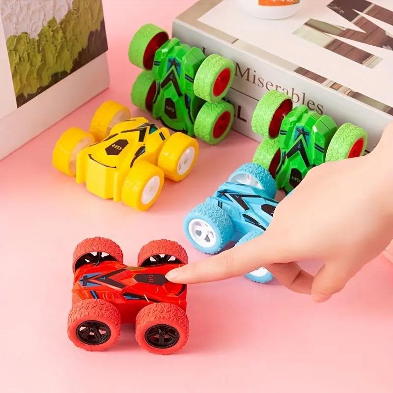 Children's Toy Car Boy Small Toy Double-sided Stunt Dump Inertia Four-wheel Drive Off-road Vehicle