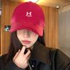 Baseball Red Beautiful Hat For Women Perfect For Spring And Summer Wear Casual