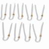 Hearing Amplifier BTE Tube Cleaning Brush Professional Preformed Hearing Amplifier Tube with Metal Lock