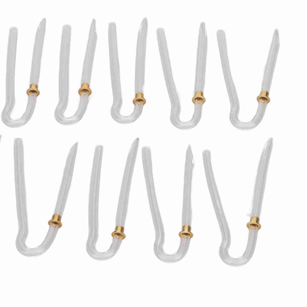 Hearing Amplifier BTE Tube Cleaning Brush Professional Preformed Hearing Amplifier Tube with Metal Lock