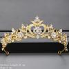 Coroană Culoare Argintie și Tiară Accesorii de Păr Pentru Femei Accesorii Nuntă Coroană Pentru Mireasă Cristal Stras Tiară Diademă