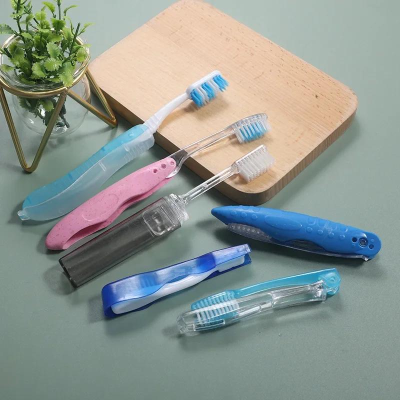 

Hygiene Oral Portable Disposable Foldable Travel Camping Toothbrush Hiking Tooth Brush Tooth Cleaning Tools