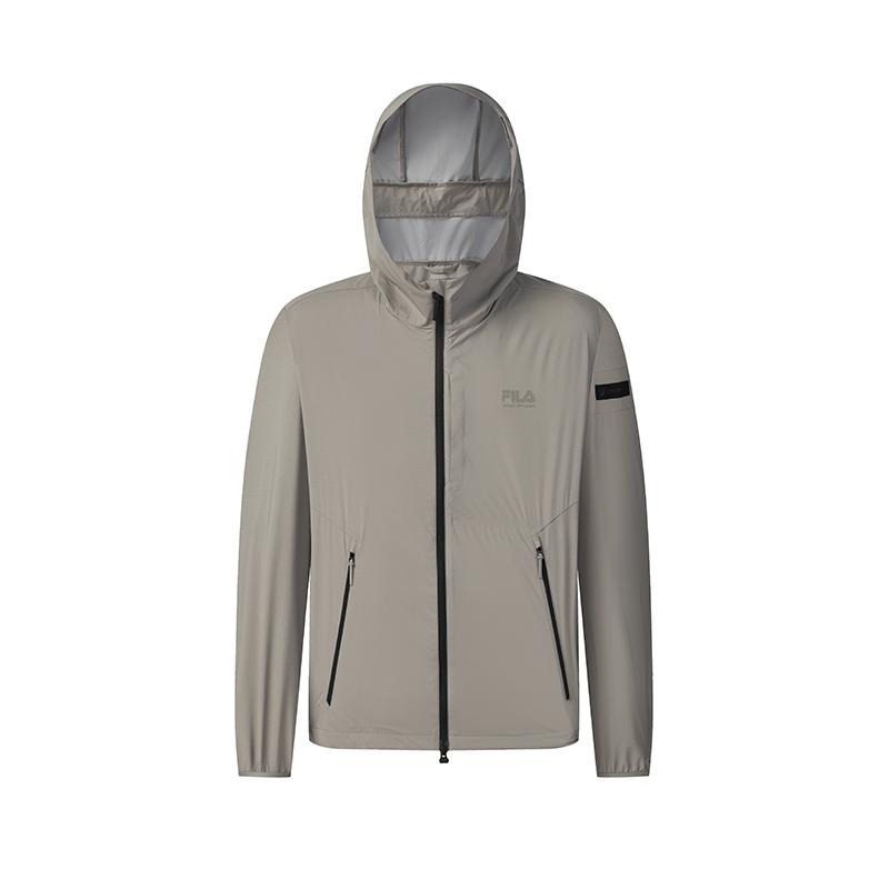 Fila Explorer Urban Athletics Series Windproof Warm Comfortable Outdoor Loose Hooded Windbreaker Men Outerwear A11M538704F-DK
