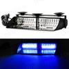 16 LED Strobe Signal Emergency Windshield Warning Beacon Lights Red Blue Yellow Amber White Green Auto Car Accessories