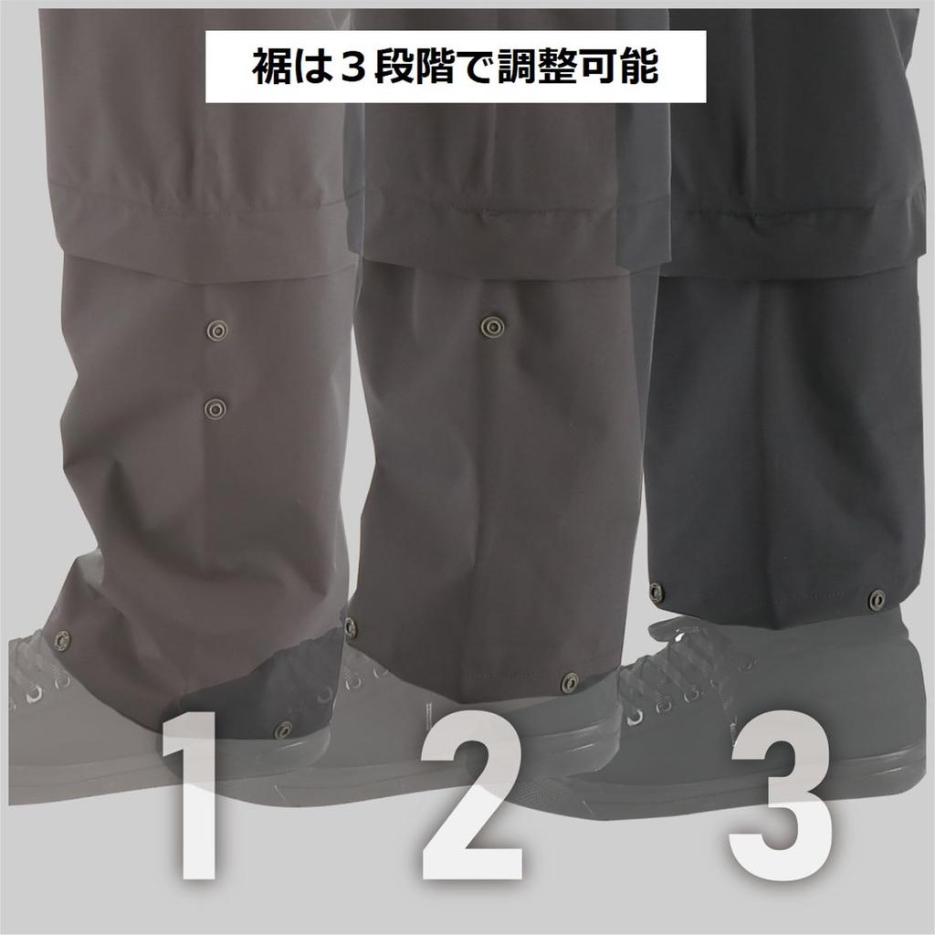 ODR Breathable LIGHT Rain Suit Storm Buster H1300BC Red 3L [Koshin Rubber] B-1300