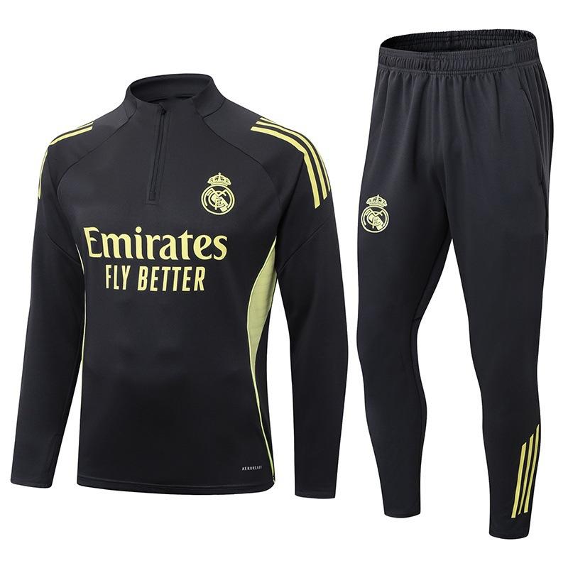 2526 Football Training Clothes Set Pre-Game Appearance Clothes Warm-Up Long-Sleeved Training Clothes Set