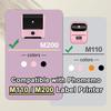 Phomemo White 20x10mm Thermal Labels, Self-Adhesive, 600-Pack for M110/M200 Printers