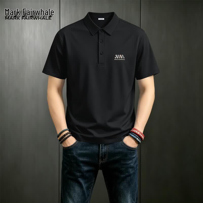 Mark Fairwhale Men s Ice Silk Polo T-Shirt L