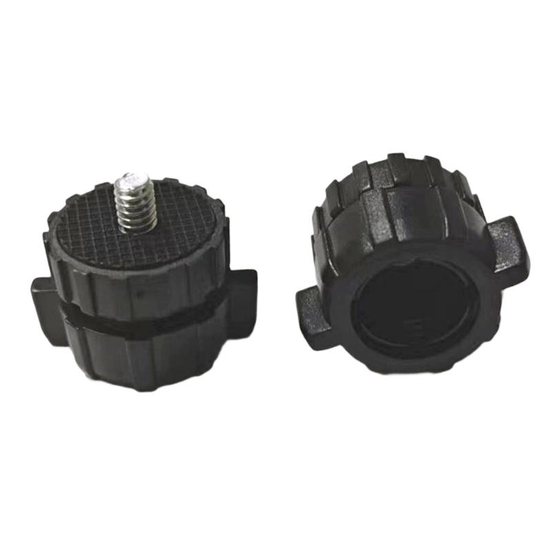 Easy Installation Ball Head Adapters for Cameras 17mm to 1/4 Thread Mount For Multiple Brands Construction