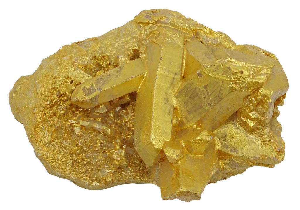 Harmonize Lesklé zlaté krystaly selenitu Cluster Reiki Healing Home Spirit Energy Generator