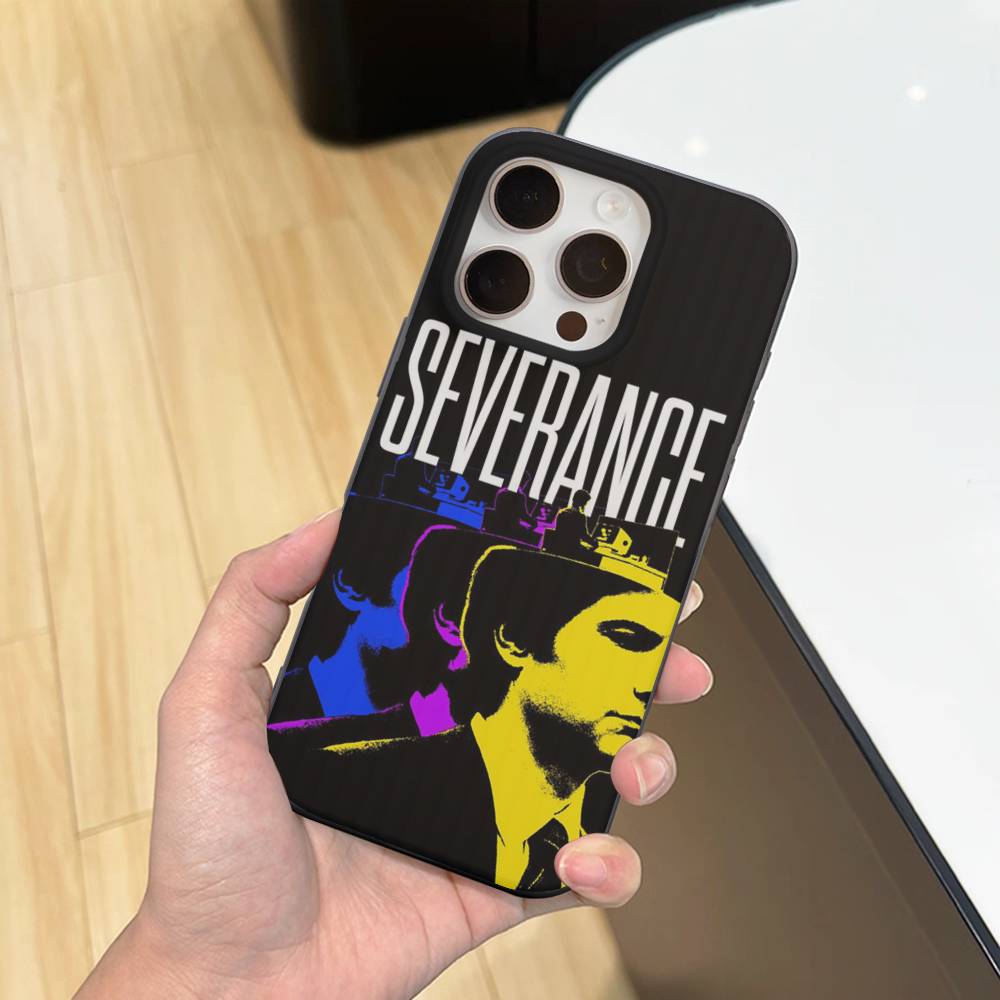 

Popular Sci-Fi Severance Movie For IPhone 16 15 14 13 12 11 17 Pro Max Plus Wave Corrugated Phone Case Anti Drop Cover iPhone 14 plus