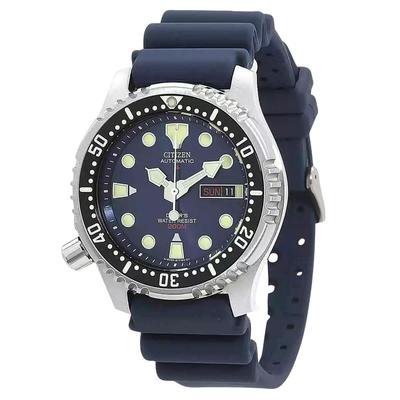 Promaster Rubber Strap Blue Dial Automatic Diver's NY0040-17L 200M Men's Watch