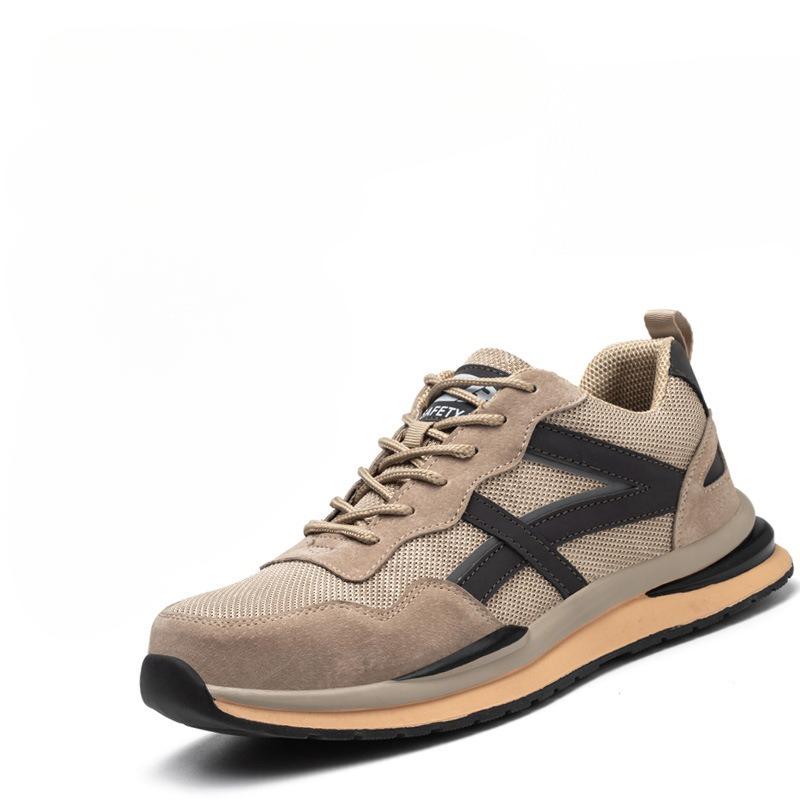 

Обувь для защиты от проколов, мужская летняя обувь с дышащей сеткой, противоударная обувь для строительной площадки 48