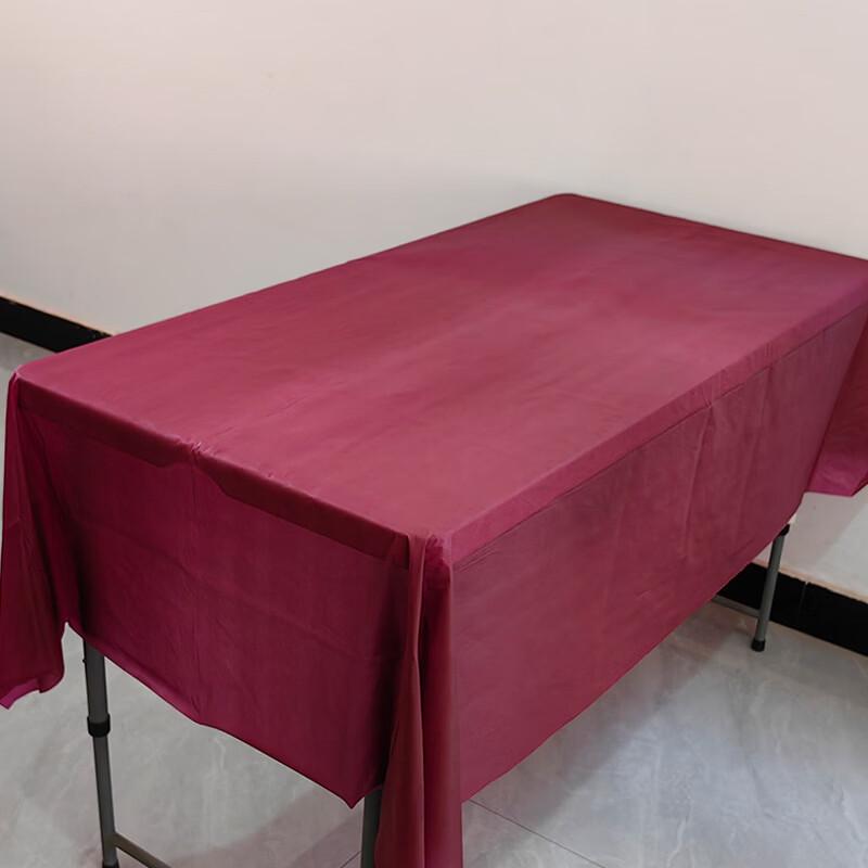 Disposable Solid Color Party Tablecloth