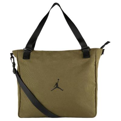 Canvas Tote Bag Shopping Bag Shoulder Bag Crossbody Bag Handbag Regular Unisex Army Green Jordan DM0520-222