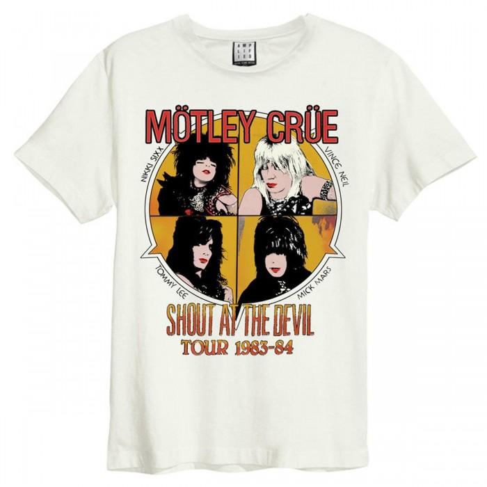 Amplified Unisex Adult Shout At The Devil Motley Crue T-Shirt