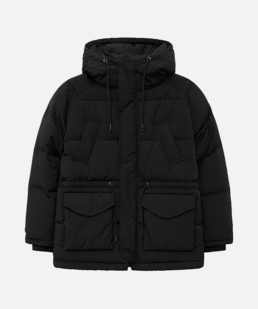 Draw Fit [Oh Jung-Kyu X Draw Fit] Utility Padded Down Parka Jumper [Black]