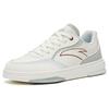Anta Comfortable Versatile Non-Slip Durable Low-Top Skate Shoes Women Sneakers White Gray 922328011-2