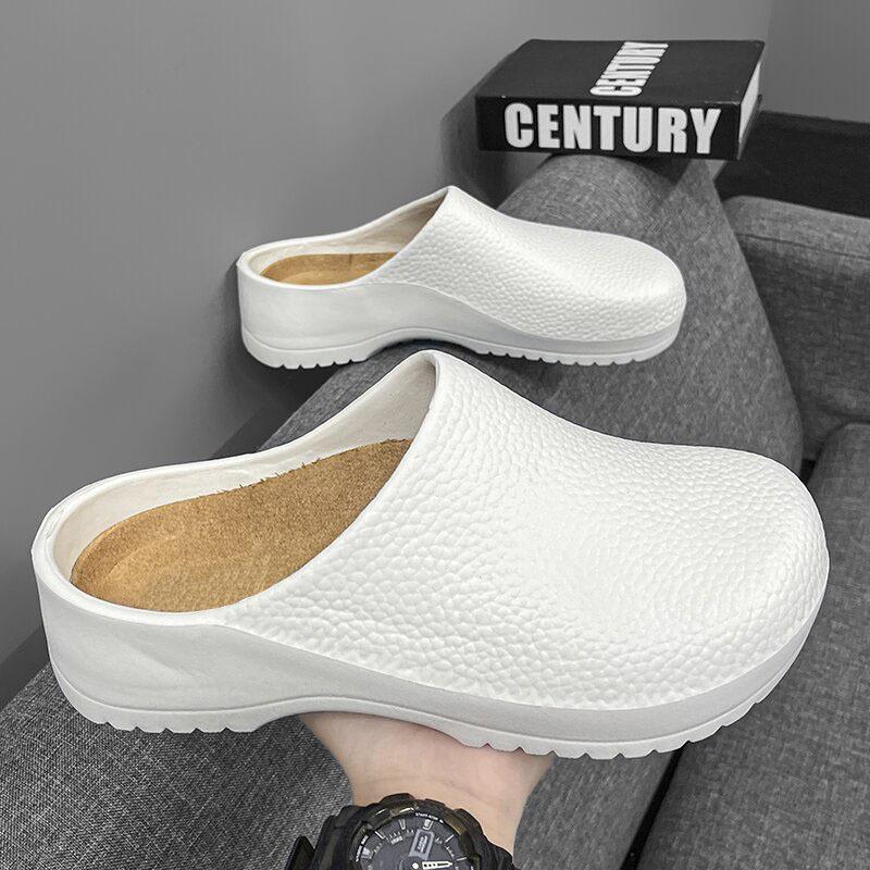New Baotou Sandals Non-slip, Wear-resistant and Non-smelly Feet, Slippers, Indoor Hotel Chef Shoes