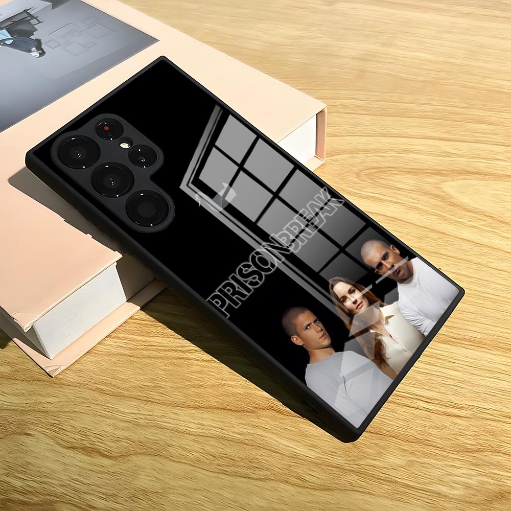 Prison Break TV Series Phone Case For S25 Ultra Samsung S26 S24 Fe S22 S20 S23 21 Plus A54 A34 A53 A16 Glass Cover