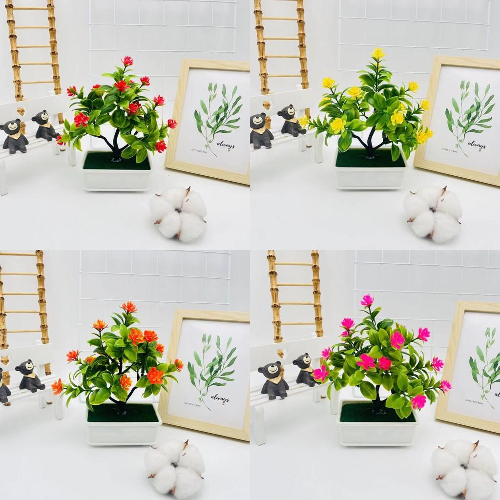 Artificial Camellia Sasanqua Tree Plant Decor For Living Room And Balcony Displays