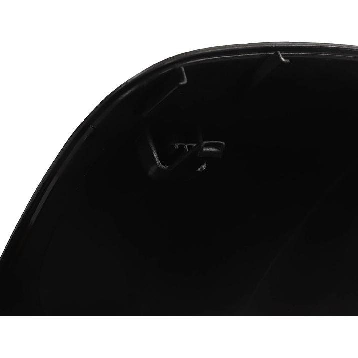 Side Mirror Cover Protector 2pcs Door Mirror Cover Left Right Glossy Black Rear View Mirror Cover Replacement for R55 R56 R57 R58 R59 R60 R61