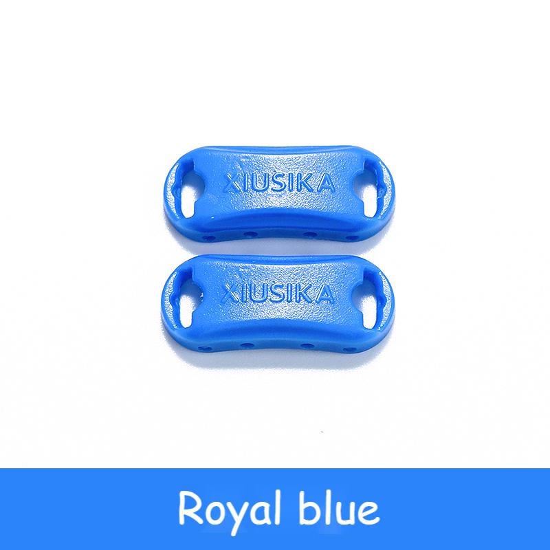 2pcs/pai Elastic Laces Buckle Shoelaces for Sneakers Shoelace Accessories Plastic Shoelace Lock Sports Shoe Kit AF1 Shoe Decora