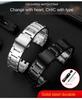 19mm 21mm Silber schwarz Metallarmband Länger Herren-Uhrenarmband Für Swatch YCS YVS YGS matt Edelstahl Faltschließe Uhrenarmband