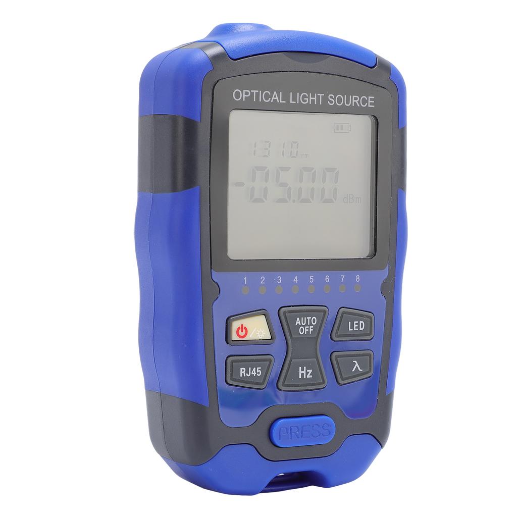 Optical Light Source Single Mode 1310nm 1550nm Double Wavelength Portable Rechargeable Fiber Optic Light Source with