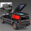 D1-Travel Version 1/24 TOYOTA Tacoma Alloy Pickup Car Model Diecast Metal Off-Road Vehicles Car Model Sound and Light Kids Toy Gift