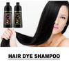 EELHOE Black Hair Dye Shampoo 3 In 1  Darkening Deep Nourishing Black Hair Dye Shampoo Natural Organic Herbal