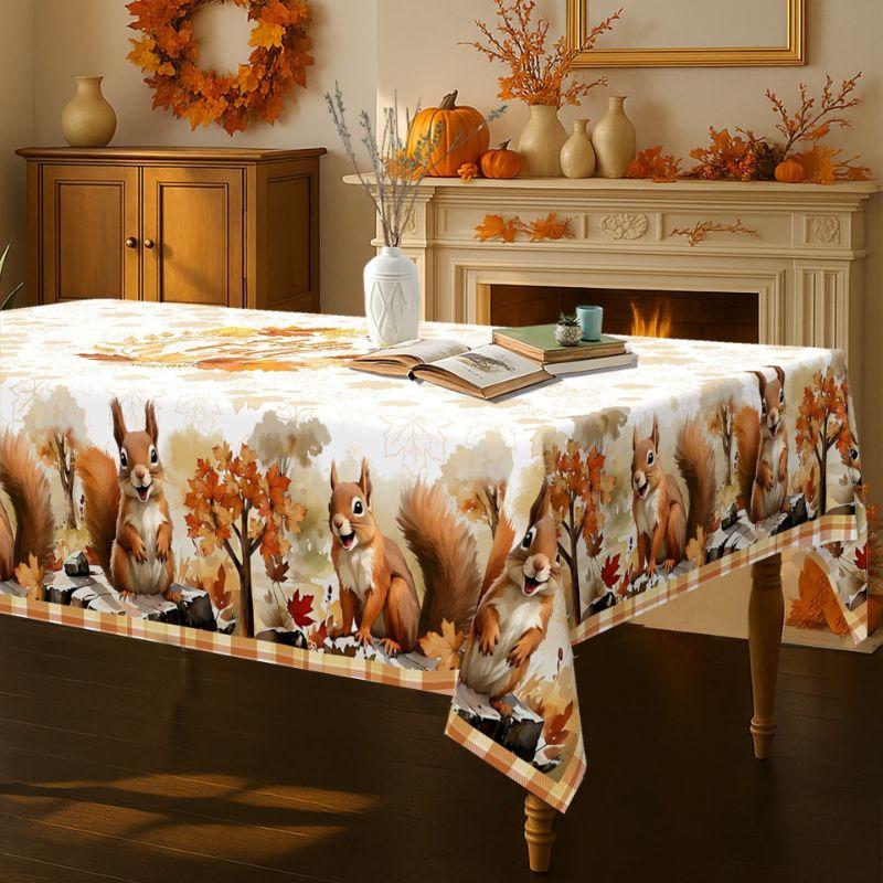 Creative Tablecloth, Home Dining Table, Dustproof, Festive Restaurant Atmosphere, Decorative Tablecloth