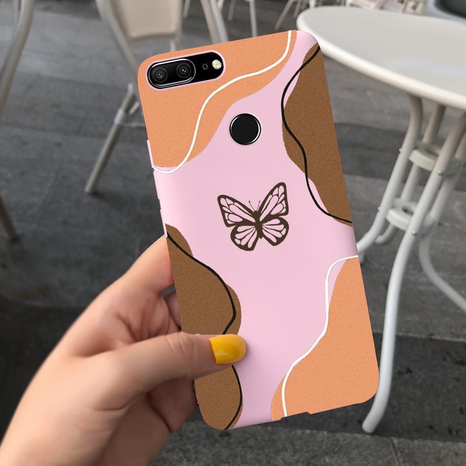 Cute Cartoon Phone Case For Honor 9 Lite LLD-L21 Candy Color Soft Silicone Back Cover For Honor 9 STF-L09 Funda Honor9 9Lite