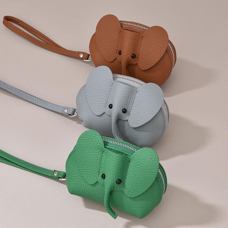 2025 Trendy Creative Brand: Cute Elephant Coin Purse for Women