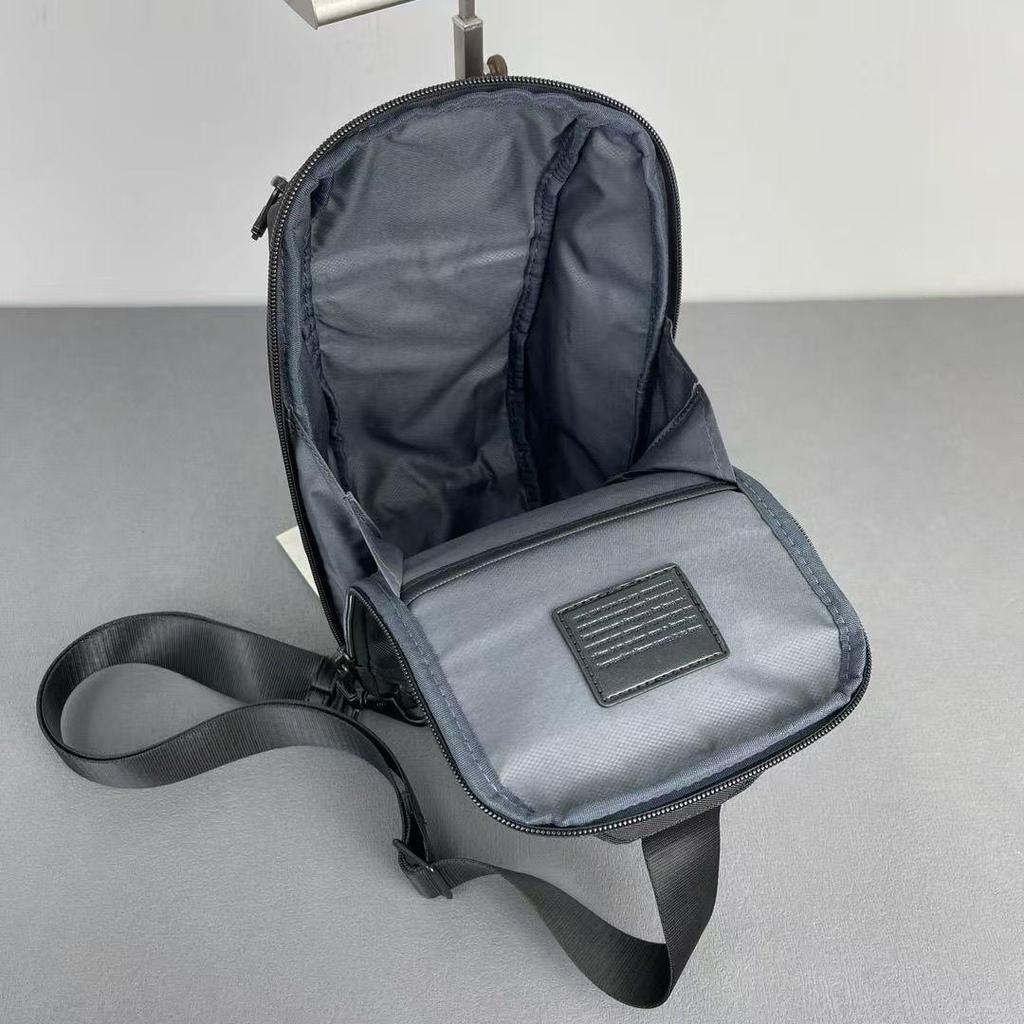 Men's Casual Business Messenger Bag - Ballistic Nylon Chest/Shoulder Style (26303214)