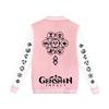 Genshin Impact Druck Herren Damen Jacke Mantel Sweatshirts Hoodie Baseball Uniform Streetwear Jungen Mädchen Strickjacke Oberteile Kleidung