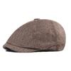 Men Casual Peaky Blinders Hat Spring Autumn Retro Beret Hats Wild Casual Hats Unisex Wild Octagonal Cap Girl Newsboy English Hat