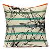 Decorative Throw Pillows Case Floral White Red Pink Flower Polyester Pillow Cushion Cover For Sofa Home Living Room Decor