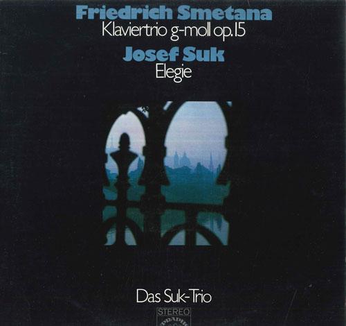 

LP Record DAS SUK TRIO - Smetana Trio G-moll, Op15 / Suk Ele 80730KK SUPRAPHON Germany Classical Used