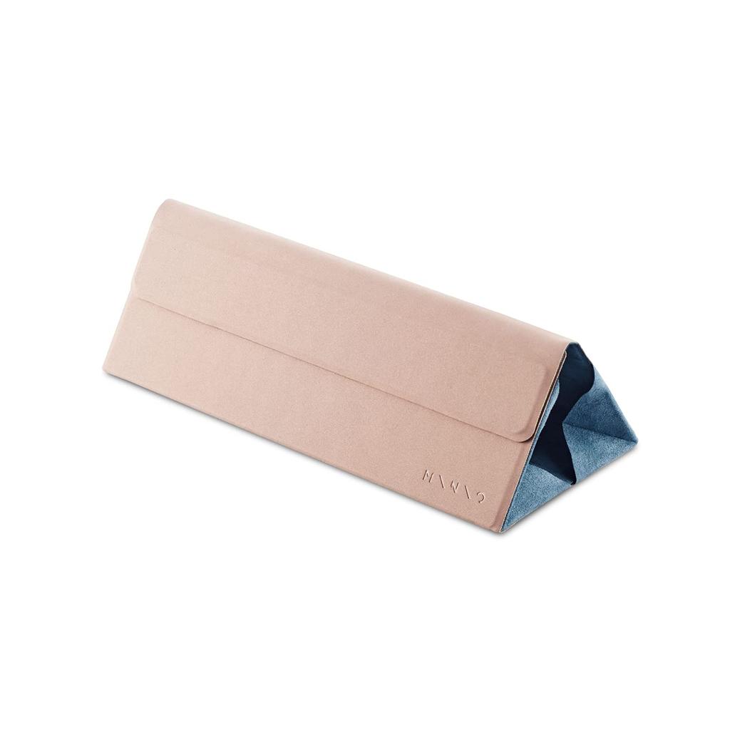 Elecom Laptop MINIO Kompatibel med Ledning Lastekapasitet Bredde 210m x Dybde 90 x Høyde Korallbeige x Zenith Blue Stativ, Sammenleggbar, Tynn, ~14,0 tommer,