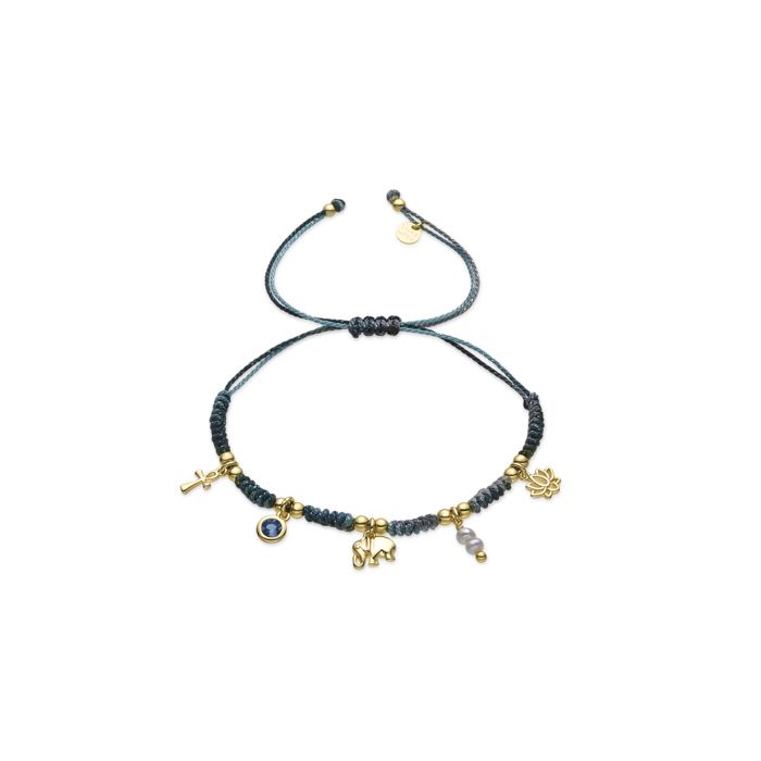 Bracelet - Luxenter - Rukful - Argent 925 - Or 18k - Zircons multicolores