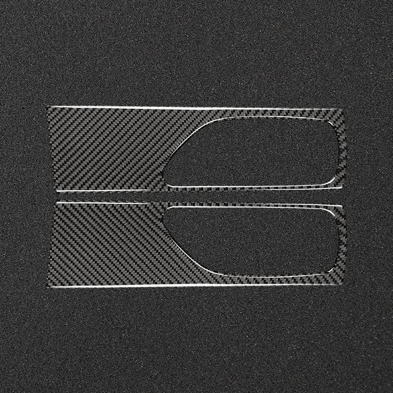 Rear Door Grab Handle Decoration Sticker Decal Cover Trim for Lexus IS250 2013-2018Car Interior Accessories Carbon