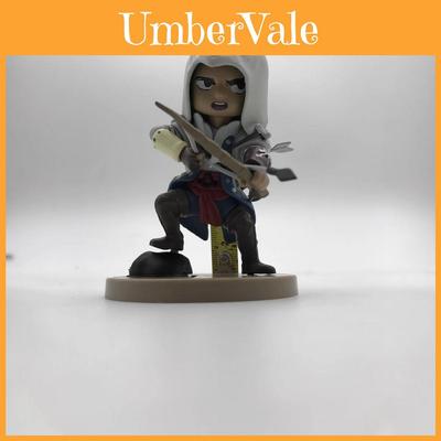 Assassins Creed Pvc Collectible Figures Set For Fans Featuring Ezio Connor Edward